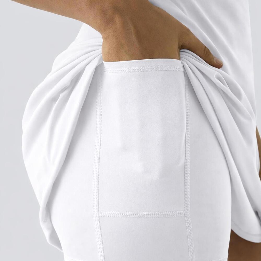 NWT Halara SoftlyZero™ Airy Cut Out 2-in-1 Pocket Mini Dress-UPF50+ Size Small - Picture 5 of 10